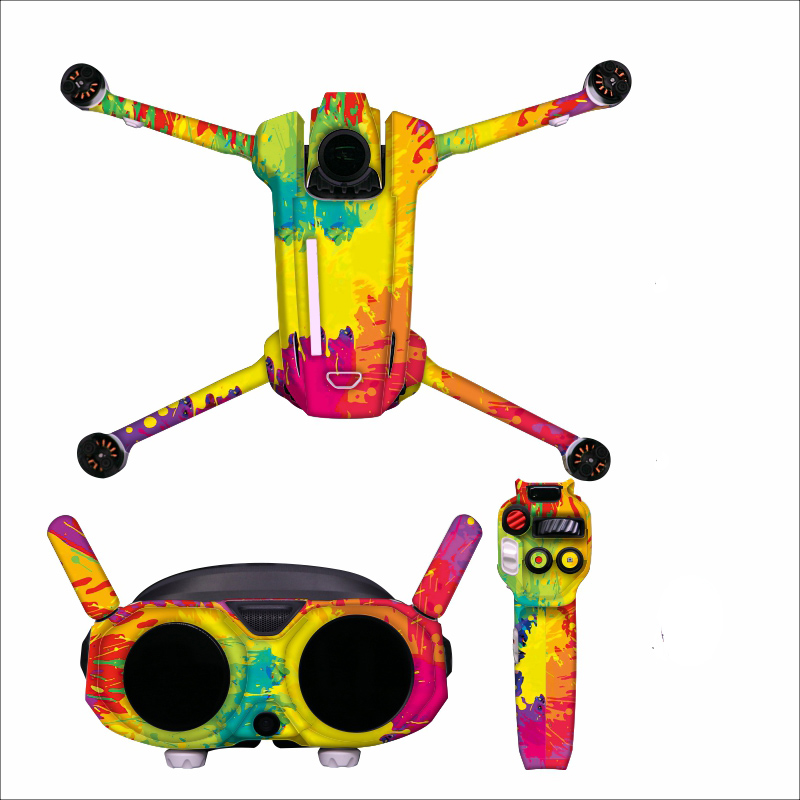 Drone Kit Waterproof - Anti-gravite için dekoratif etiket seti A1