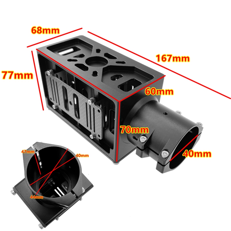 XAERO D40 Karbon Tüp Motor Mon - Drone Kit Heavy Lift incelemesi ve fiyatı