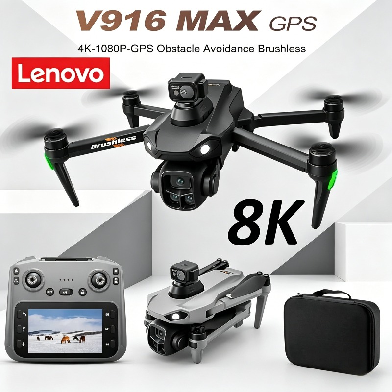 Lenovo V916MAX Profesyonel 8K  - Drone Kit Professional incelemesi ve fiyatı